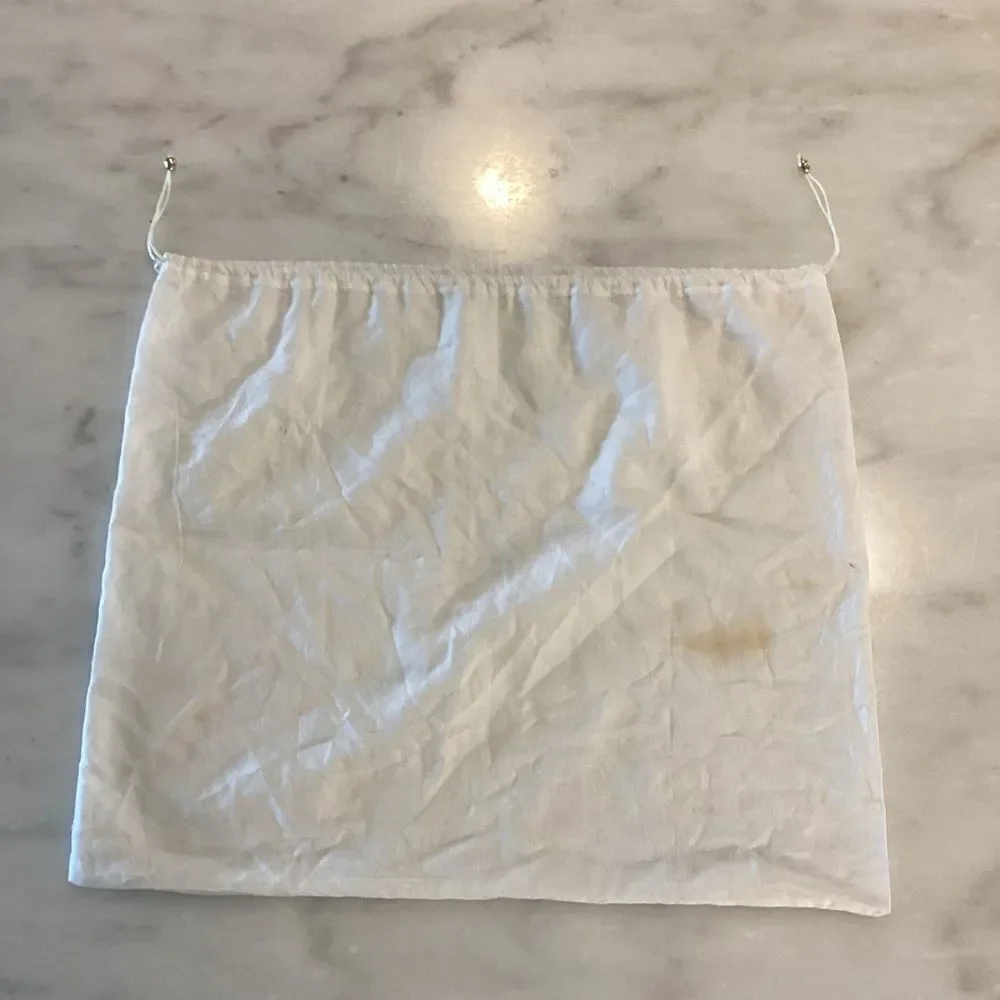 Kate Spade White and Green XL Dust Bag